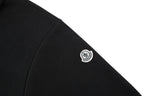 Moncler Embroidered Print Lapel Sweatshirt