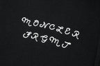 Moncler Embroidered Print Lapel Sweatshirt