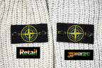 Stone Island Wool Hooded Zip-up Jacket