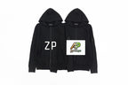 Stone Island Ghost Knit Hooded Zip-Up Hoodie