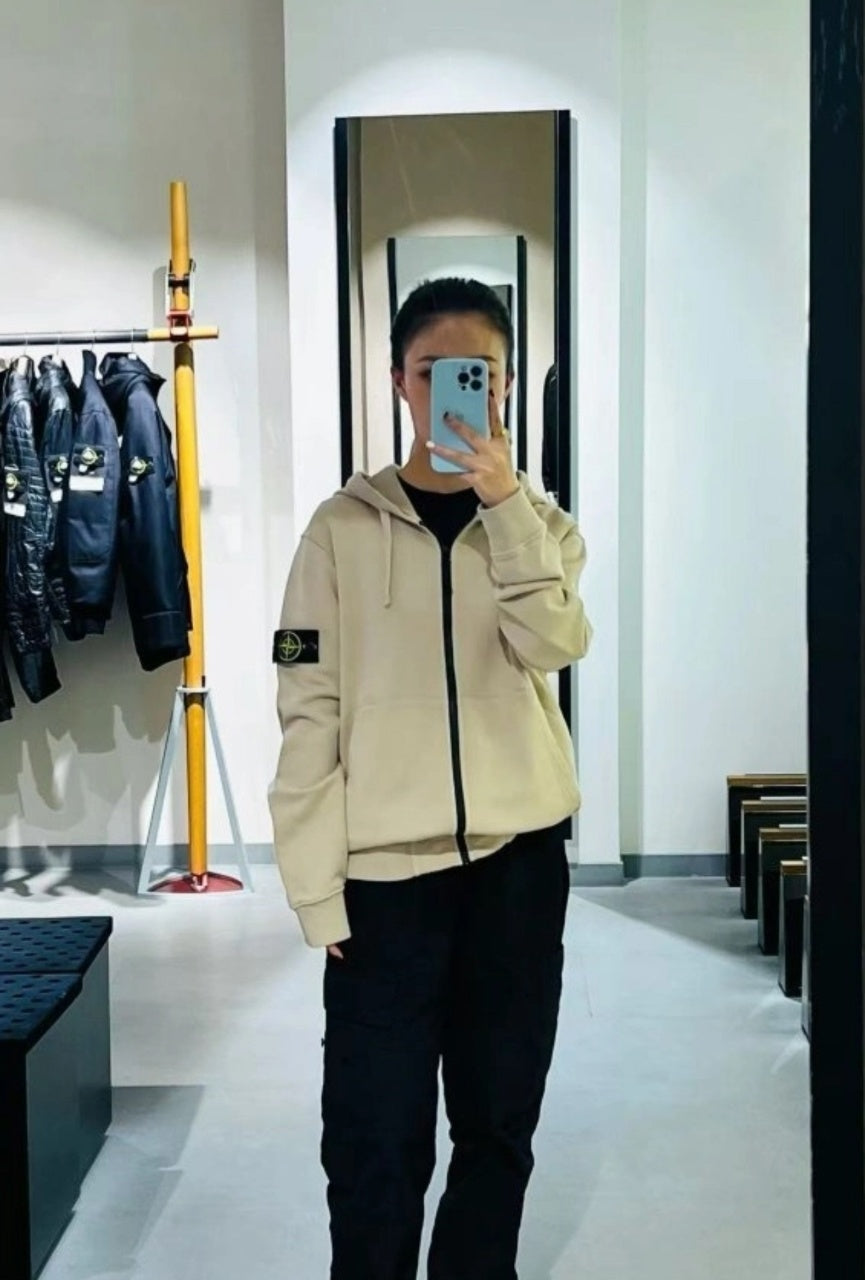 Stone Island Apricot Zip-up Jacket