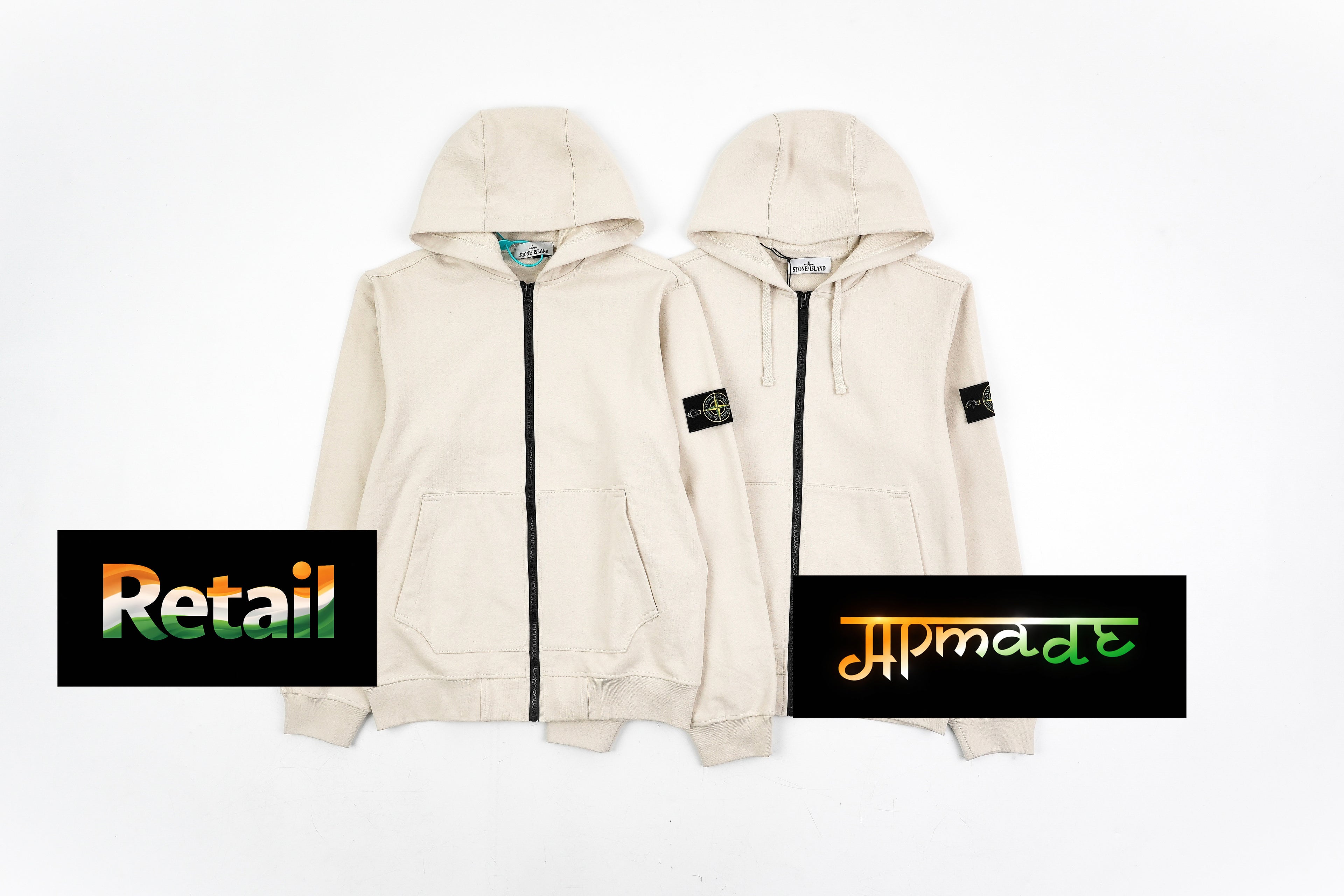 Stone Island Apricot Zip-up Jacket