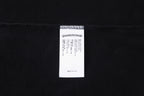 Chrome Hearts 25SS Leather Cross-Panel Half-Zip Long-Sleeve Sweatshirt