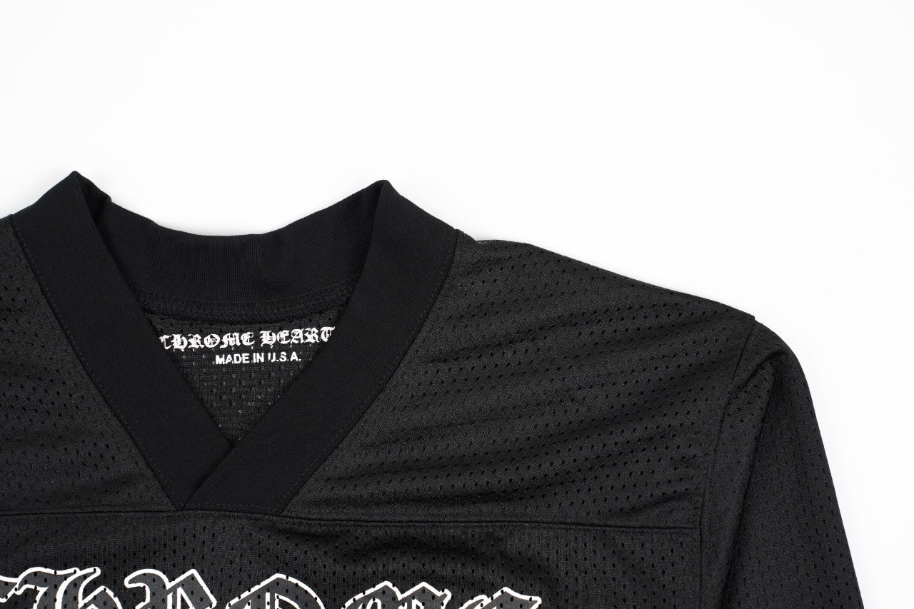 Chrome Hearts Sanskrit Mesh Hockey Suit Long Sleeve T-shirt