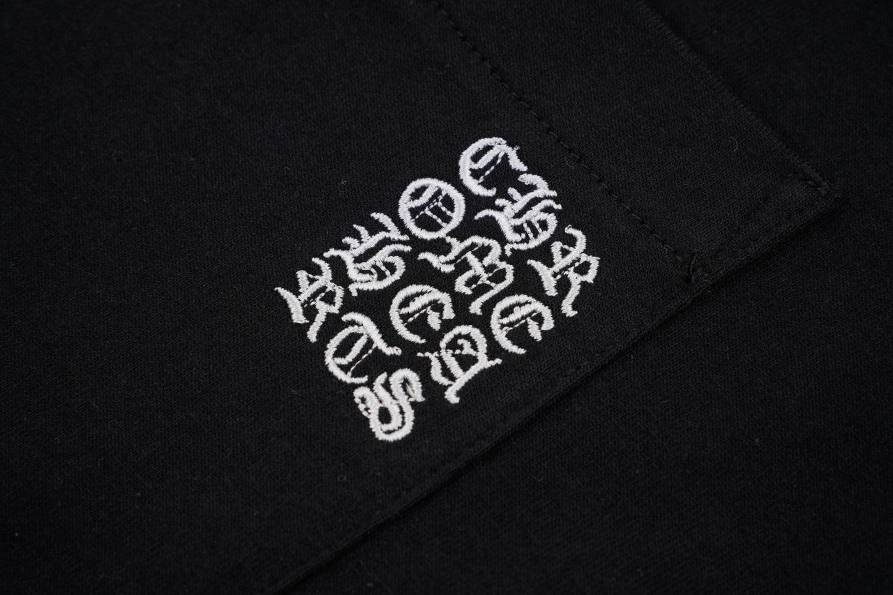 Chrome Hearts Limited Edition Letter Print Long Sleeves T-shirt