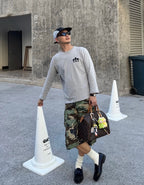 Chrome Hearts Cross Flocking Longsleeve T-shirt
