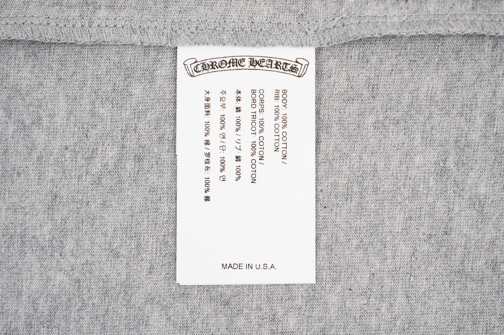 Chrome Hearts Cross Flocking Longsleeve T-shirt