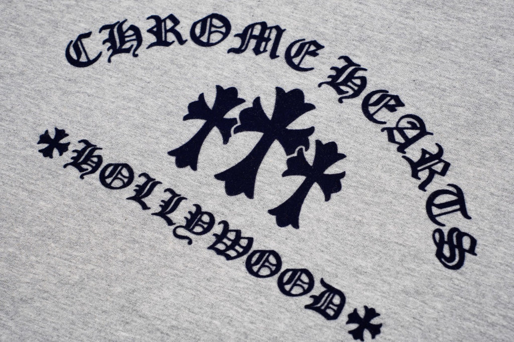 Chrome Hearts Cross Flocking Longsleeve T-shirt