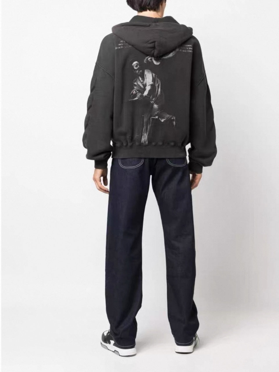 Off-White Saint Matthew and Angel Print Hoodie