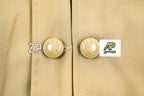 Louis Vuitton Appliqué Embroidered Bomber Jacket Khaki