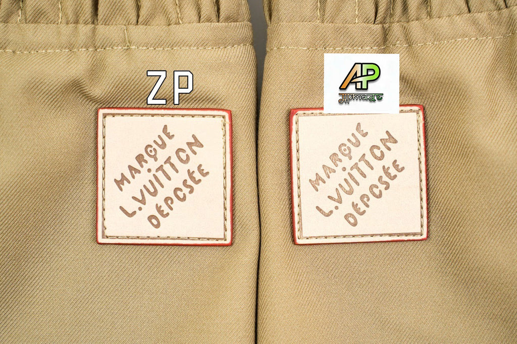 Louis Vuitton Appliqué Embroidered Bomber Jacket Khaki