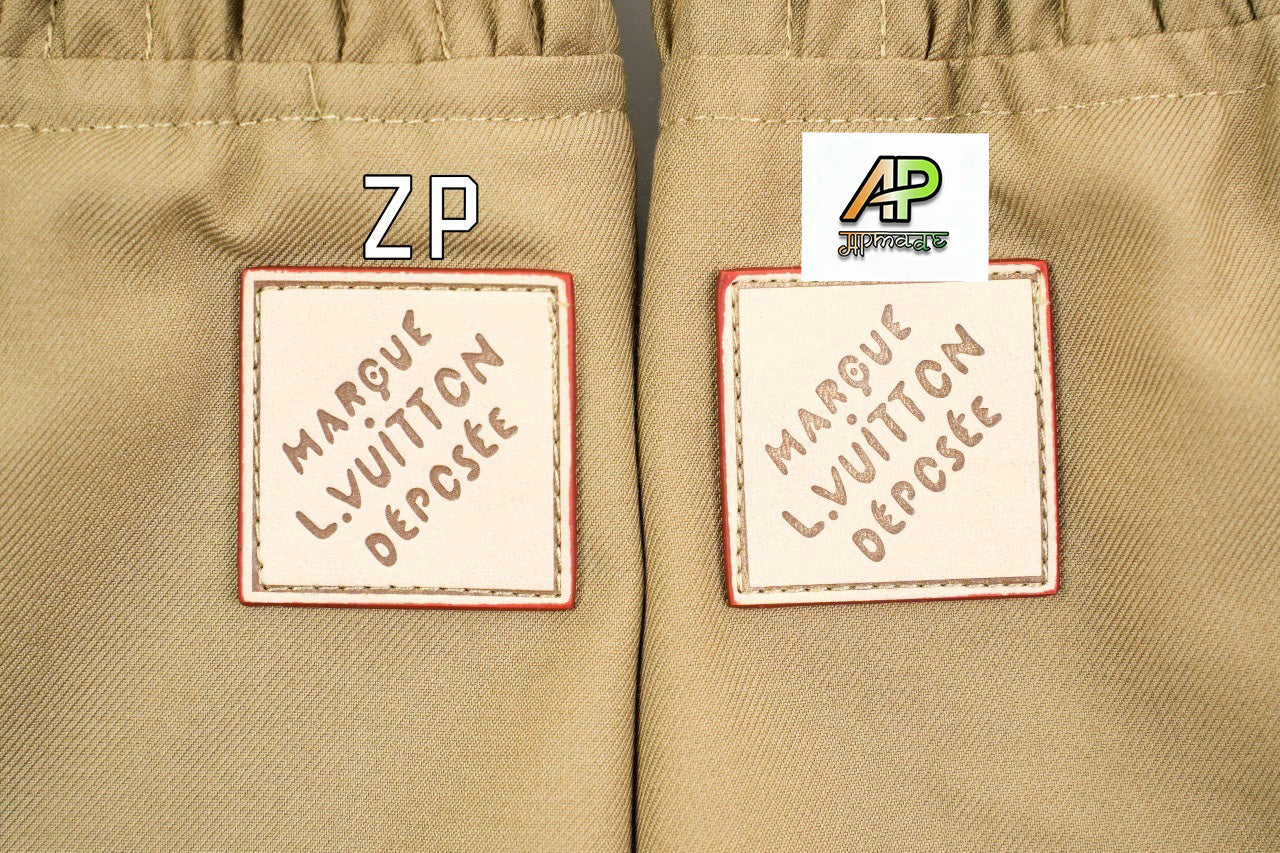 Louis Vuitton Appliqué Embroidered Bomber Jacket Khaki