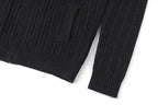 Louis Vuitton Cashmere and Wool Blend Jacket with Fur Collar and Waist