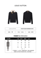 Louis Vuitton Cashmere and Wool Blend Jacket with Fur Collar and Waist
