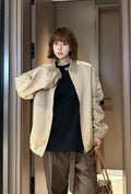 Louis Vuitton Heavyweight Silk Jacquard Jacket Khaki