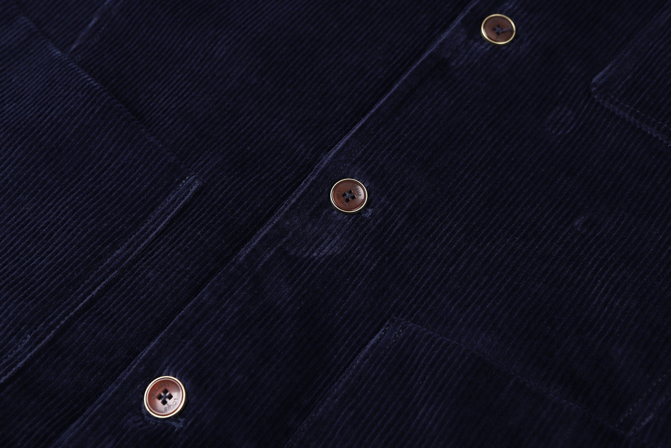 Louis Vuitton 25SS Corduroy V-neck Long-sleeved Jacket