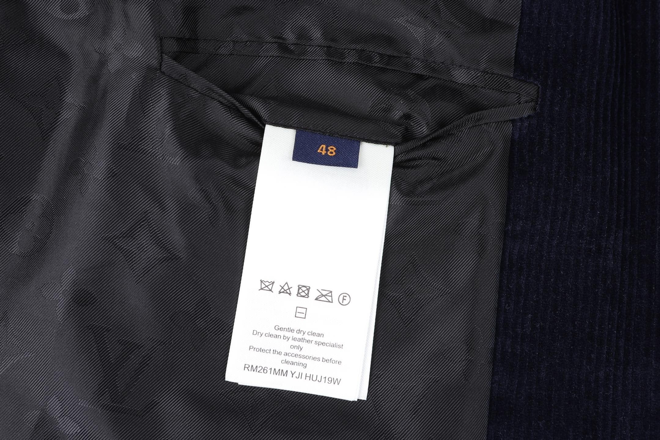 Louis Vuitton 25SS Corduroy V-neck Long-sleeved Jacket