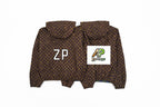 Louis Vuitton Green Checkered Reversible Hooded Jacket