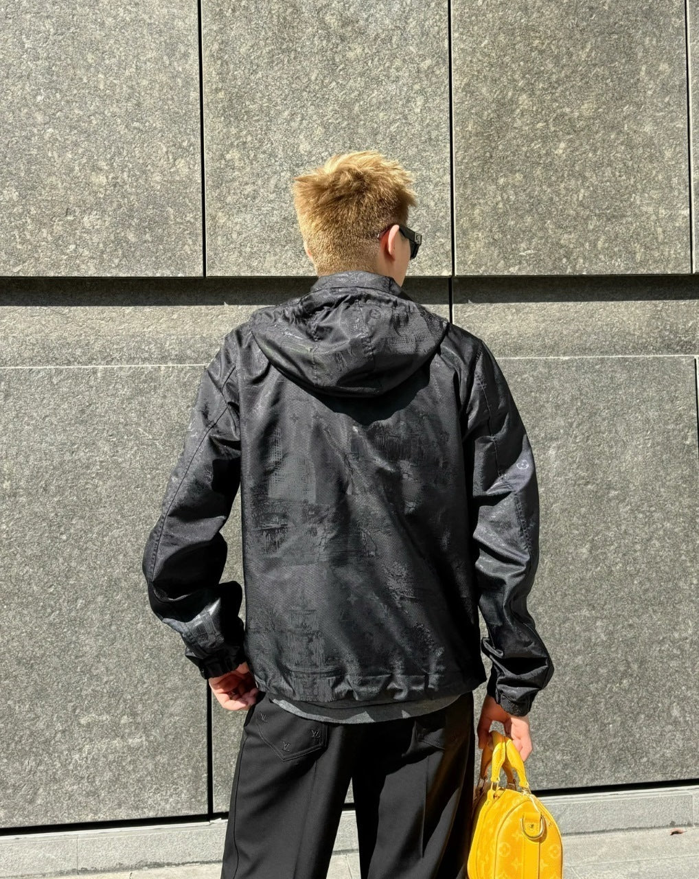 Louis Vuitton Urban Lifestyle Printed Hooded Jacket
