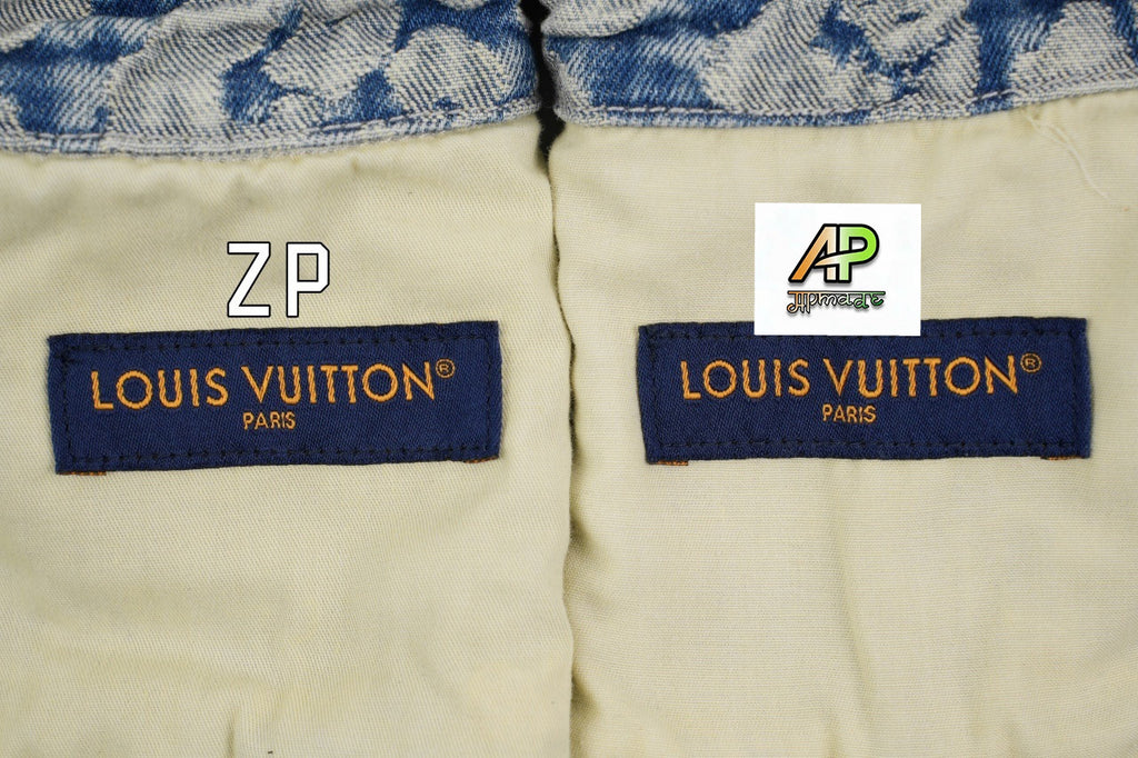 Louis Vuitton Monogram Pixelated Leopard Print Denim Jacket