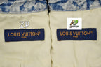 Louis Vuitton Monogram Pixelated Leopard Print Denim Jacket