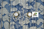 Louis Vuitton Monogram Pixelated Leopard Print Denim Jacket