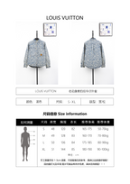 Louis Vuitton Monogram Pixelated Leopard Print Denim Jacket