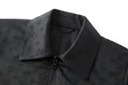 Louis Vuitton Jacquard Cotton Wool Belted Jacket