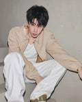 Louis Vuitton Heavy Mercerized Jacquard Jacket Khaki