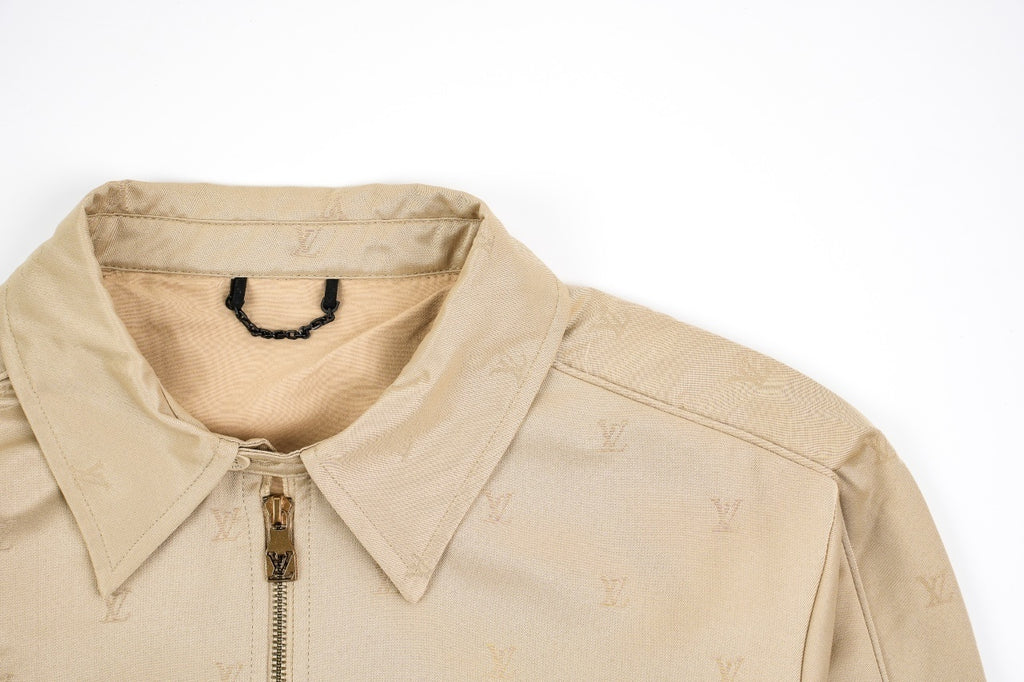 Louis Vuitton Heavy Mercerized Jacquard Jacket Khaki