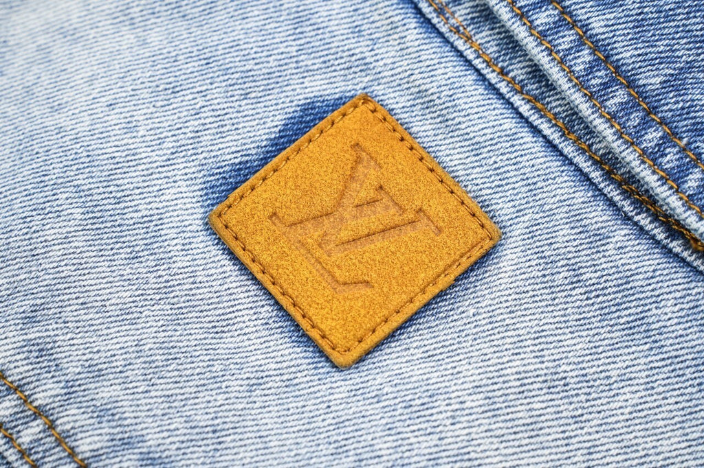 Louis Vuitton Zippered Denim Jacket