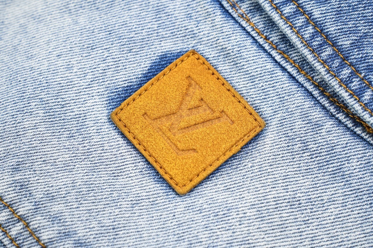 Louis Vuitton Zippered Denim Jacket