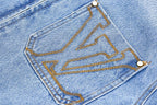 Louis Vuitton Zippered Denim Jacket