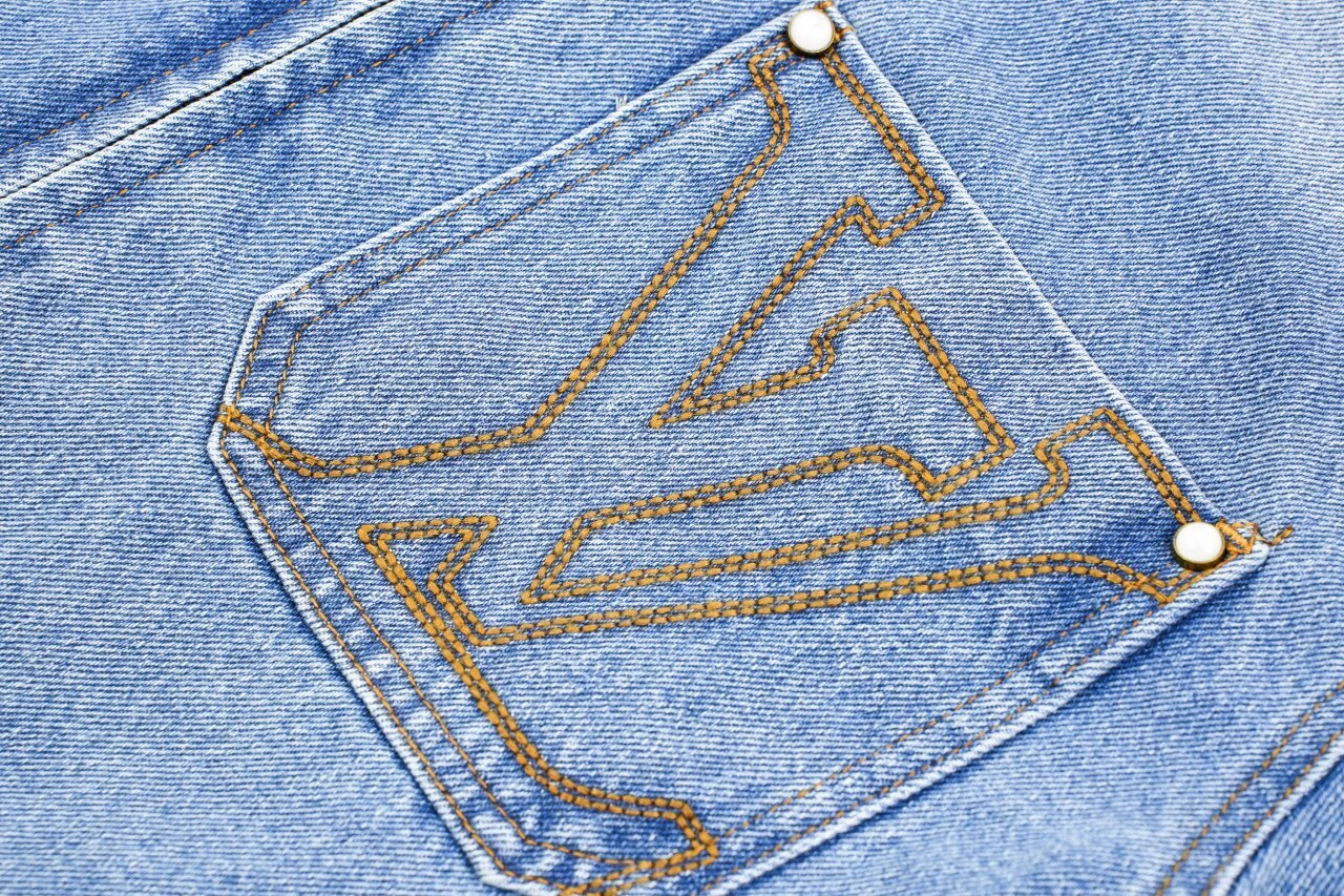 Louis Vuitton Zippered Denim Jacket
