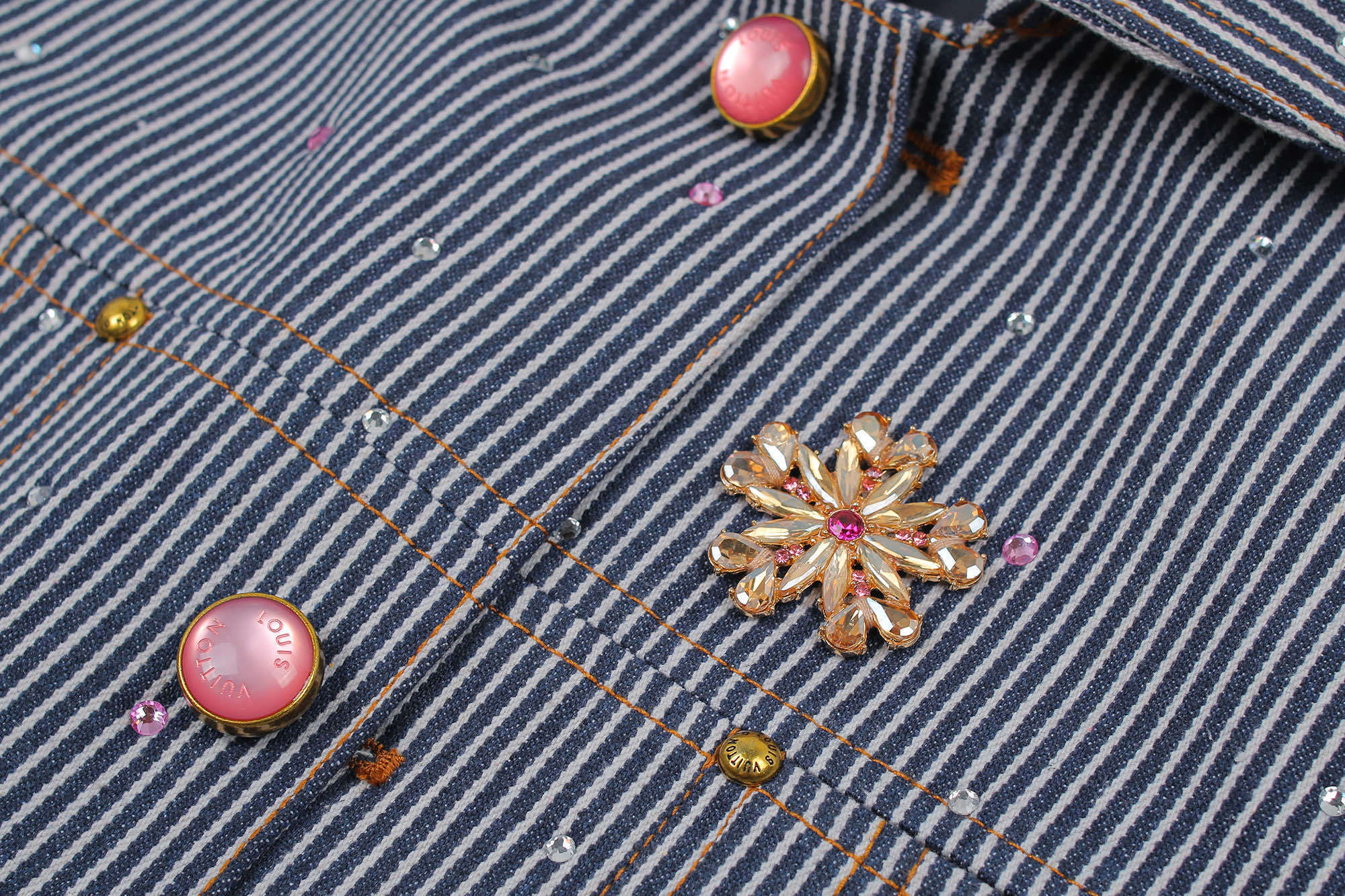 Louis Vuitton Heavy Embellishment Detail Work Jacket