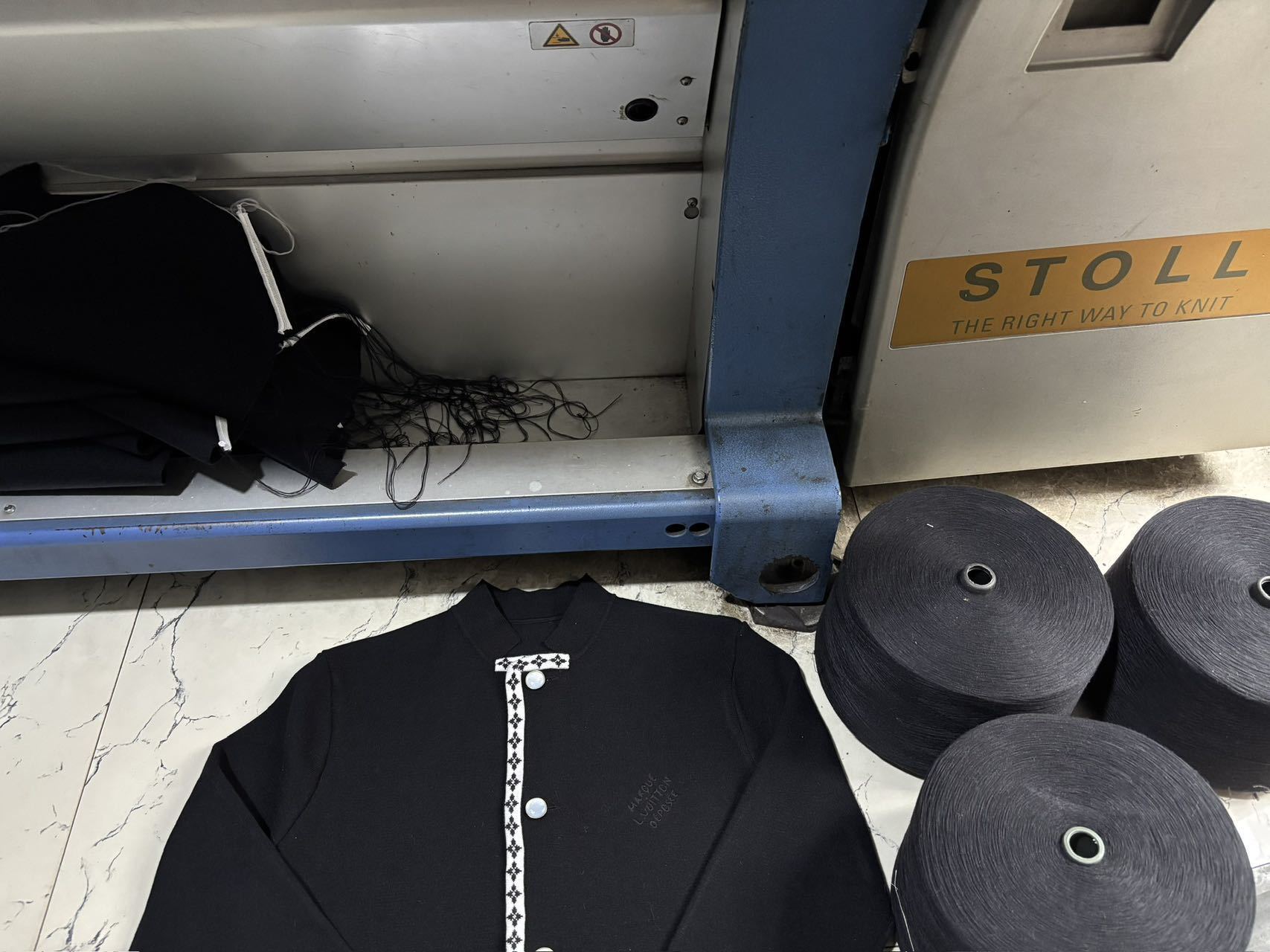 Louis Vuitton Preppy Style Knitted Sweater