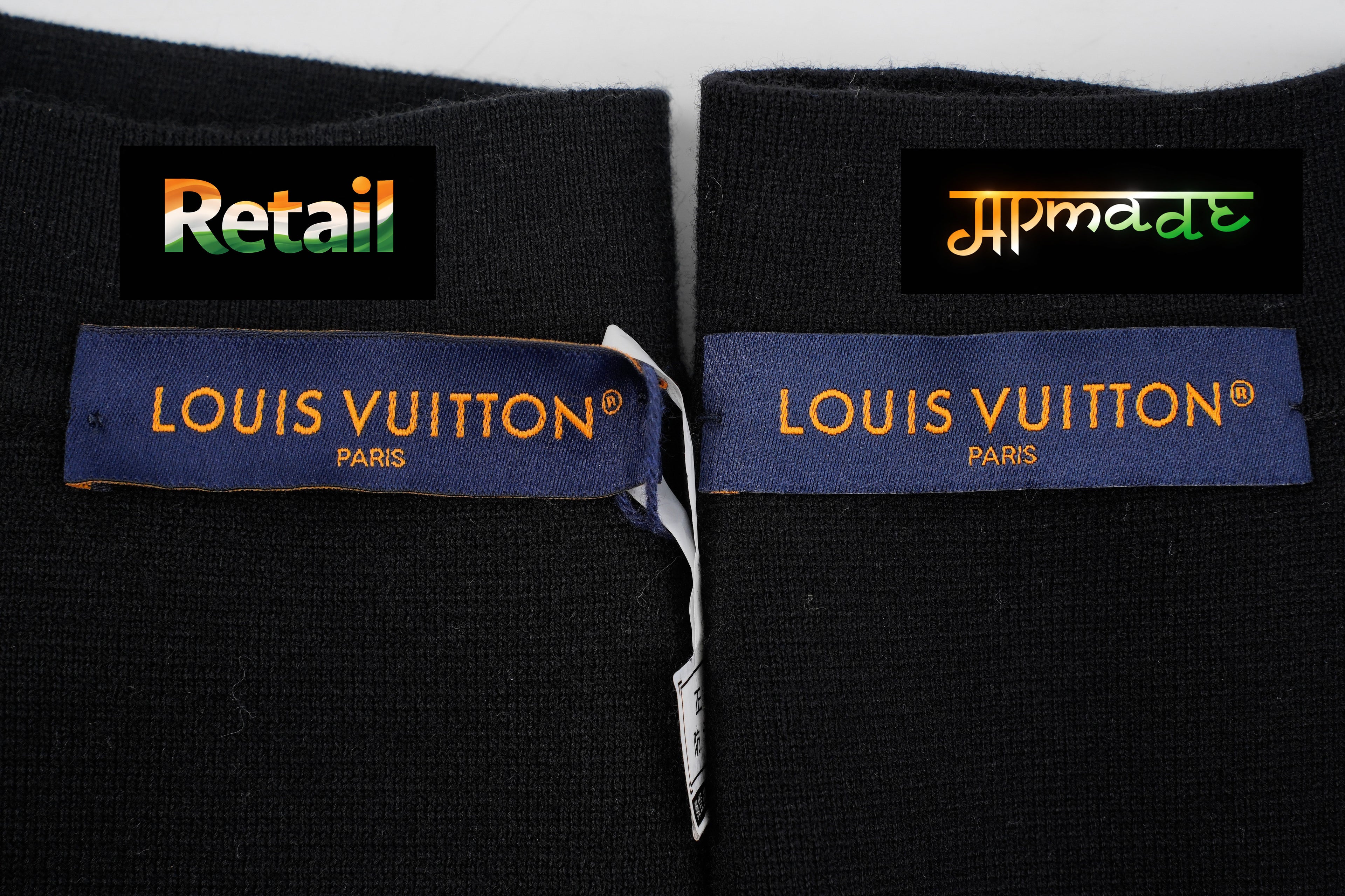 Louis Vuitton Preppy Style Knitted Sweater