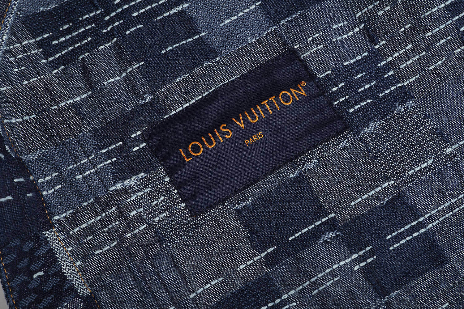 Louis Vuitton Workwear Denim Belted Jacket