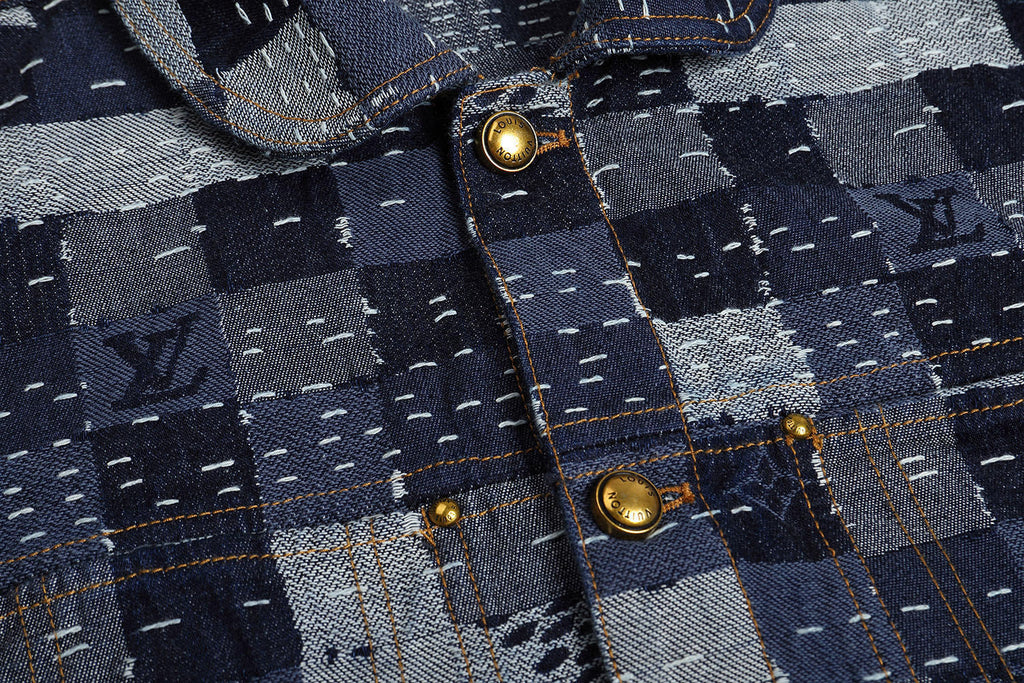 Louis Vuitton Workwear Denim Belted Jacket