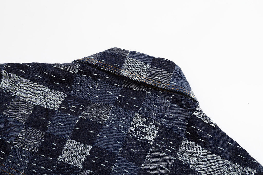 Louis Vuitton Workwear Denim Belted Jacket