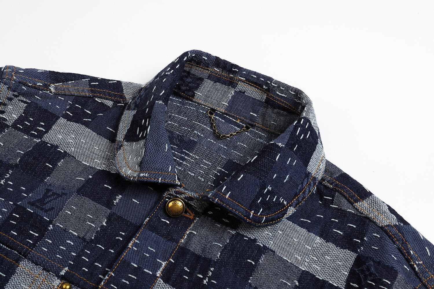 Louis Vuitton Workwear Denim Belted Jacket