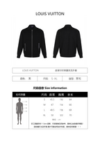 Louis Vuitton Leather Knitted Belted Jacket