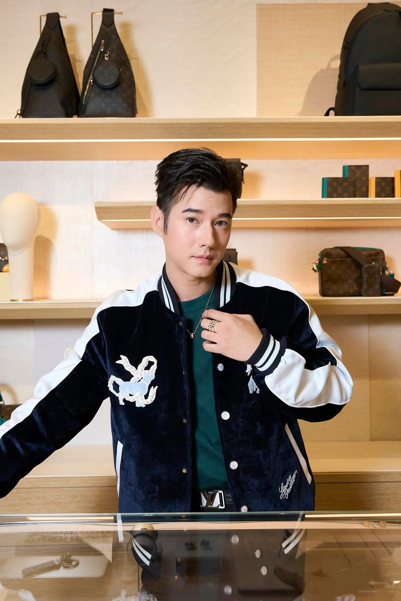 Louis Vuitton Velvet Denim Yokosuka Jacket