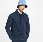 Louis Vuitton Garment-dyed Denim Trucker Jacket