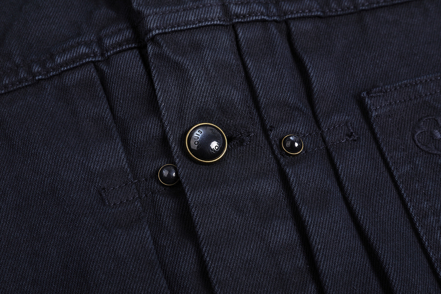 Louis Vuitton Garment-dyed Denim Trucker Jacket