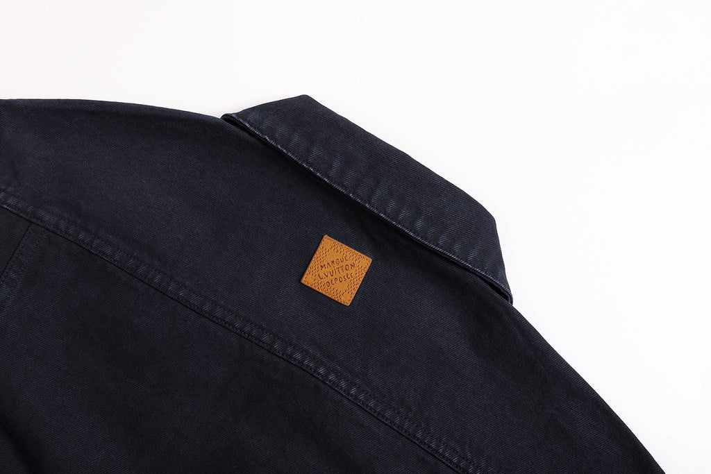 Louis Vuitton Garment-dyed Denim Trucker Jacket