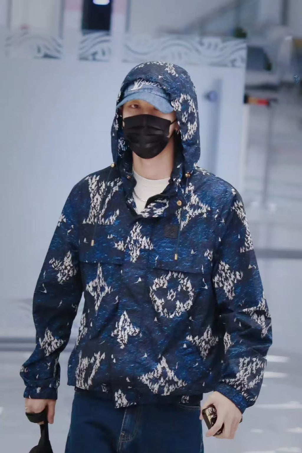 Louis Vuitton Printed Windbreaker Jacket