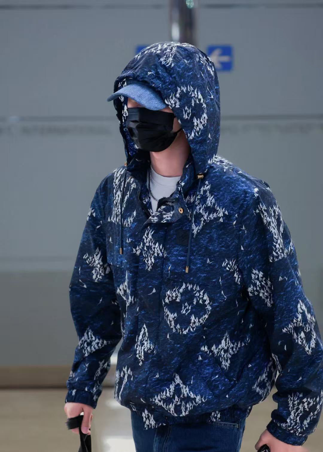 Louis Vuitton Printed Windbreaker Jacket