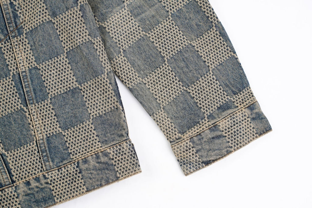 Louis Vuitton Washed Skateboarding Denim Jacket