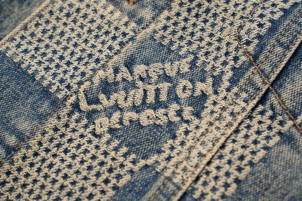 Louis Vuitton Washed Skateboarding Denim Jacket